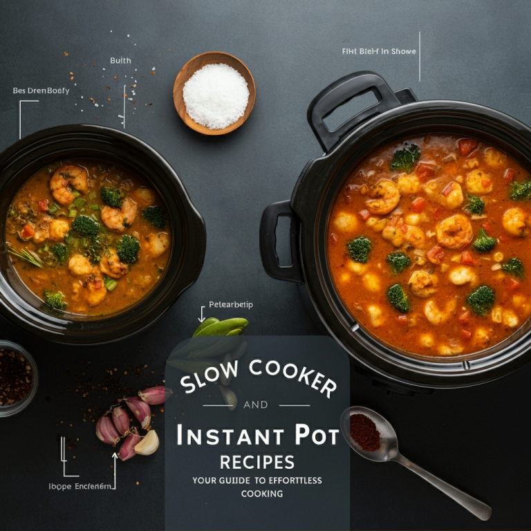 Slow Cooker and Instant Pot Recipes: Your Guide to Effortless Cooking
