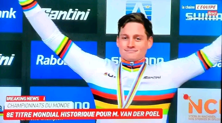 “So… are we actually watching history right now?” “I think so. Eight world titles? That’s not normal.” “He didn’t just win — he erased a 50-year record.” “And made it look easy. Again.” “At this point, what can’t Van der Poel do?” “That’s the scary part… he’s not done yet… Full details