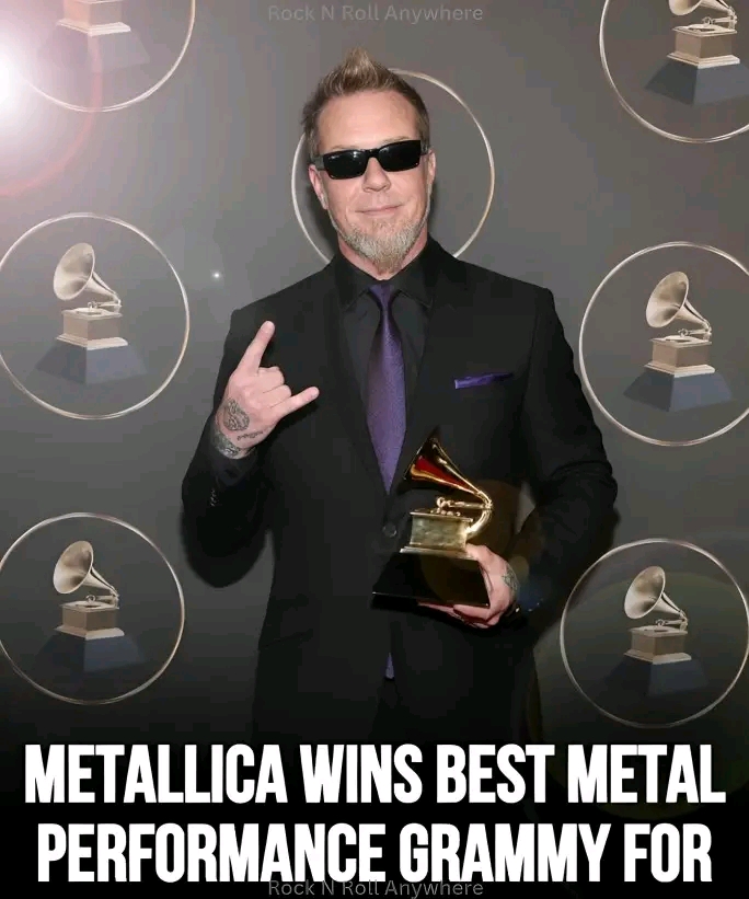 🤘 ROCK TITANS REIGN SUPREME: METALLICA TRIUMPHS AT THE 68TH ANNUAL GRAMMYS! 🤘… See more