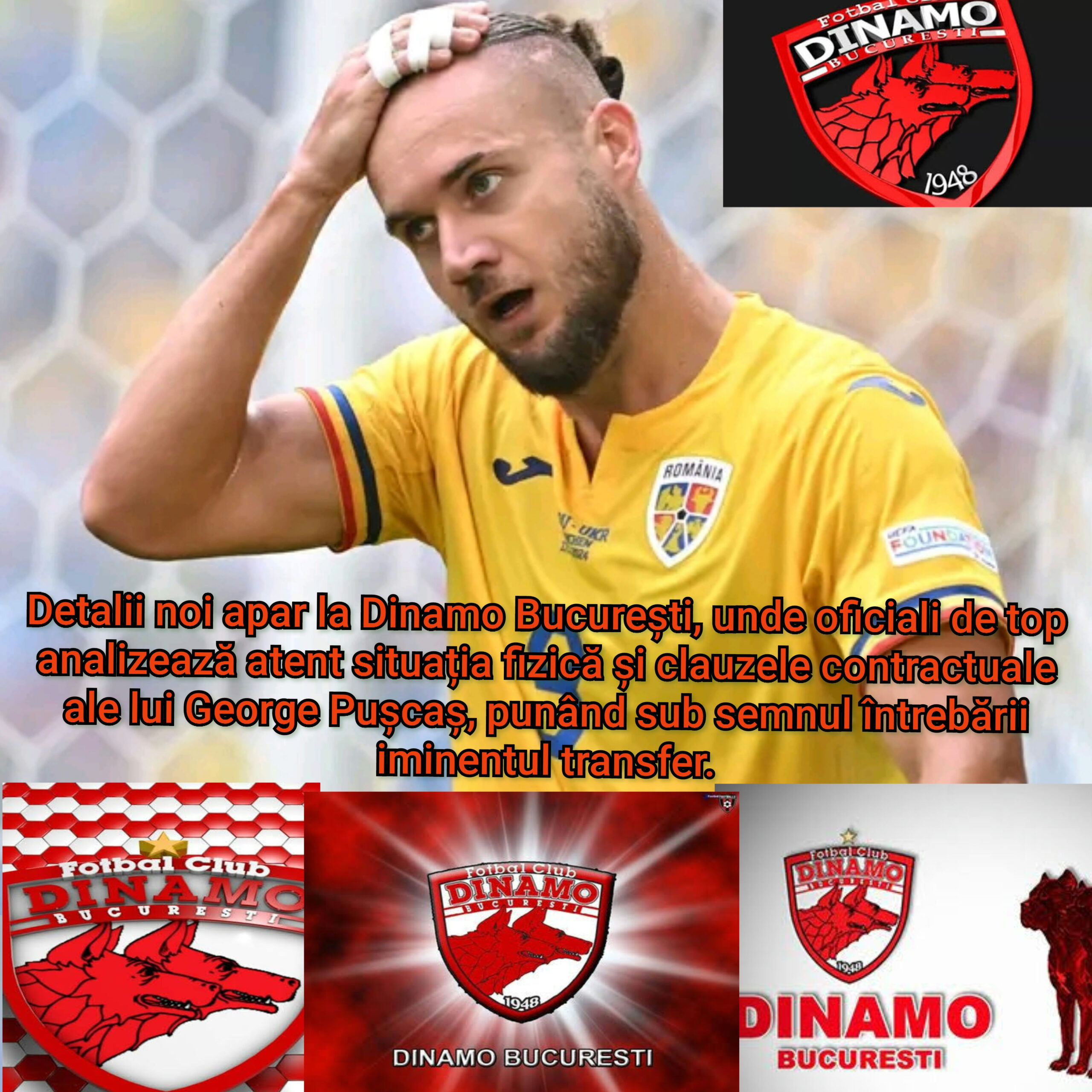 Detalii noi apar la Dinamo București, unde oficiali de top analizează atent situația fizică și clauzele contractuale ale lui George Pușcaș, punând sub semnul întrebării iminentul transfer…