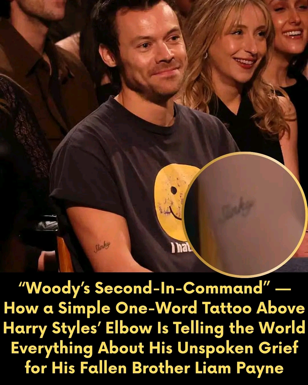 Fans in Tears as Hidden Meaning Behind Harry Styles’ “Slinky” Tattoo Reveals Emotional Tribute to Liam Payne and Their Shared Love for Toy Story…see more
