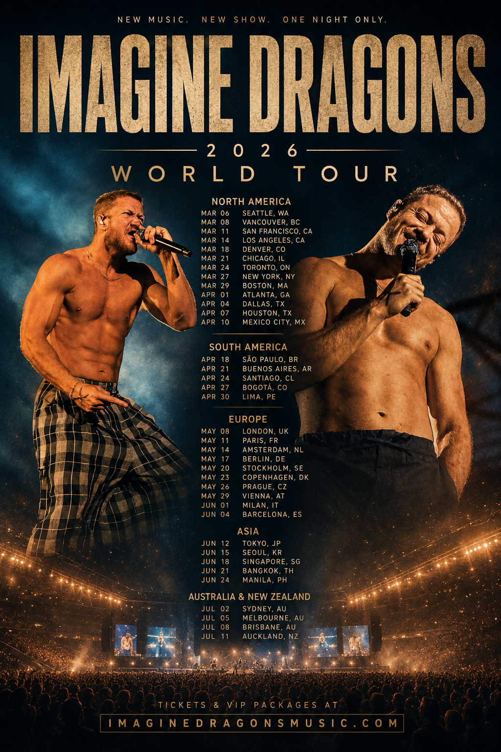 BREAKING NEWS: Imagine Dragons ignite global frenzy with massive 2026 World Tour announcement as fans prepare for explosive stadium nights, emotional performances, brand-new music reveals, and the band’s biggest international concert spectacle ever witnessed across five continents….see more ⤵️